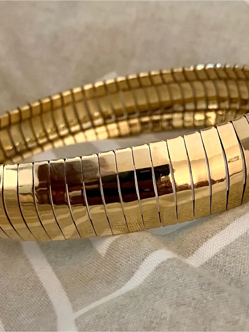 Milor Antique Silver Stretch Bracelet
